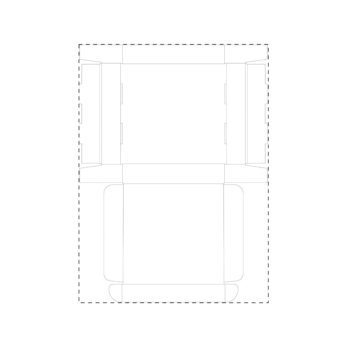 Komplette Oberfläche (291 x 396 mm)