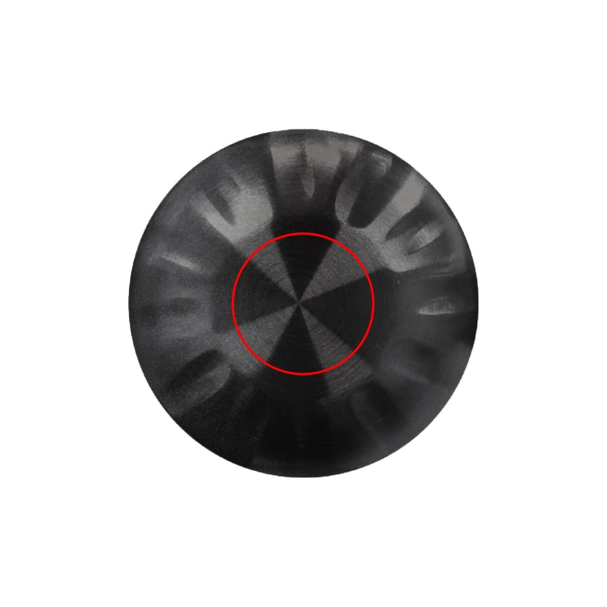 Auf der Kappe (Ø 17 mm)