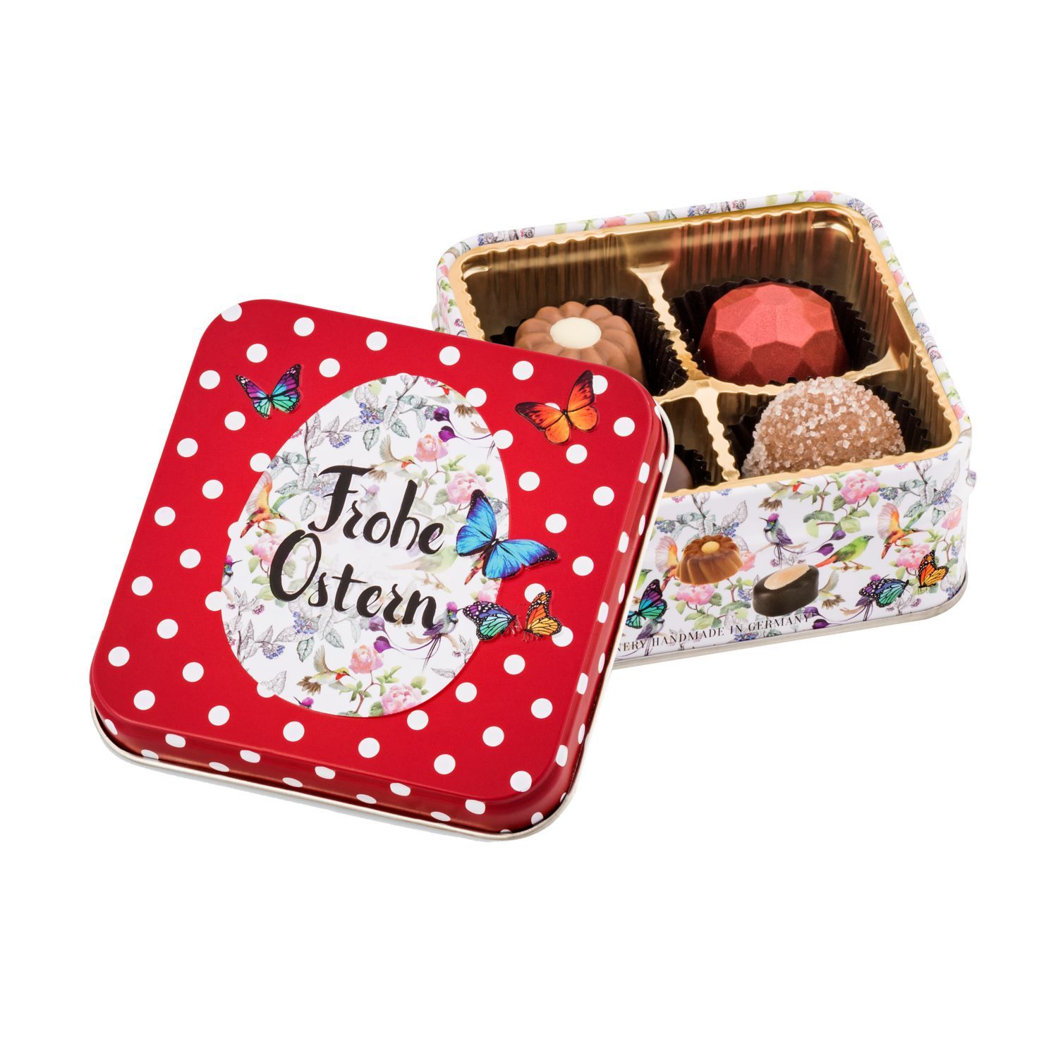 Werbeanbringung auf der Verpackung des Präsents (max. 13,5 x 10 cm)