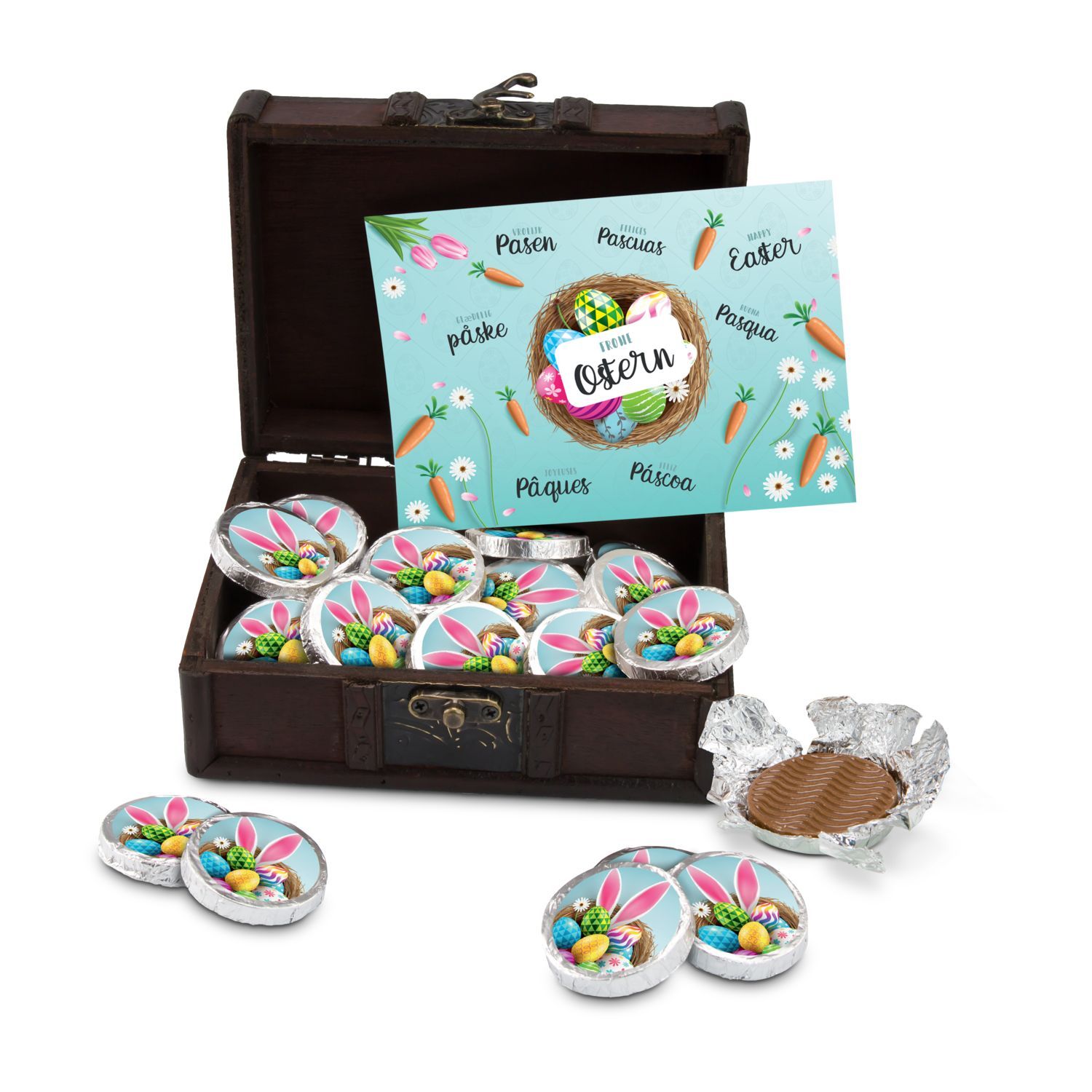 Werbeanbringung durch Einleger L (max. 10,5 x 14,8 cm)