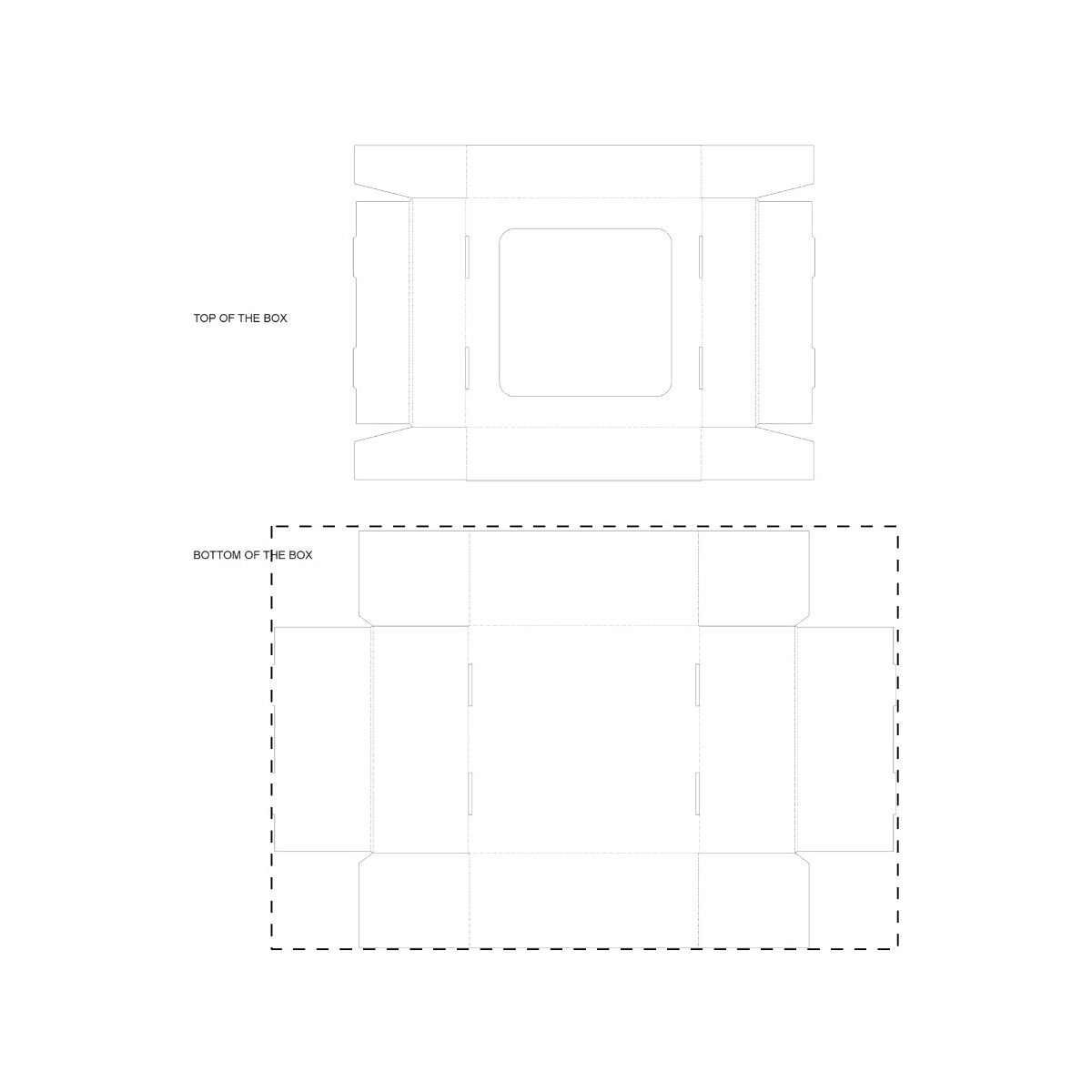 Unten auf der Box (818 x 546 mm)