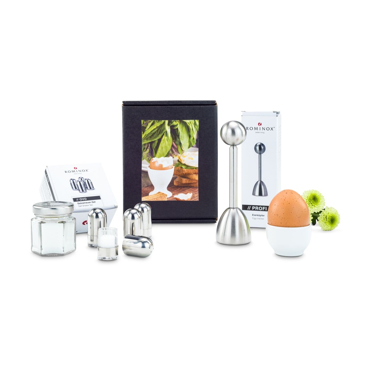 Werbeanbringung auf dem Körper des Rominox Produkts (max. 1,5 x 2 cm)