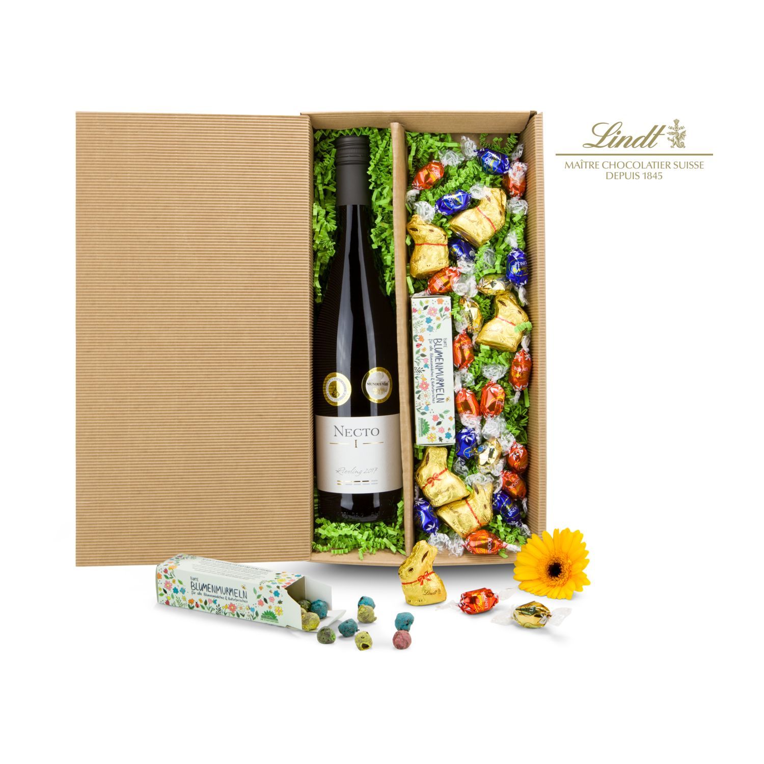 Werbeanbringung auf der Verpackung (max. 10,5 x 14,8 cm)