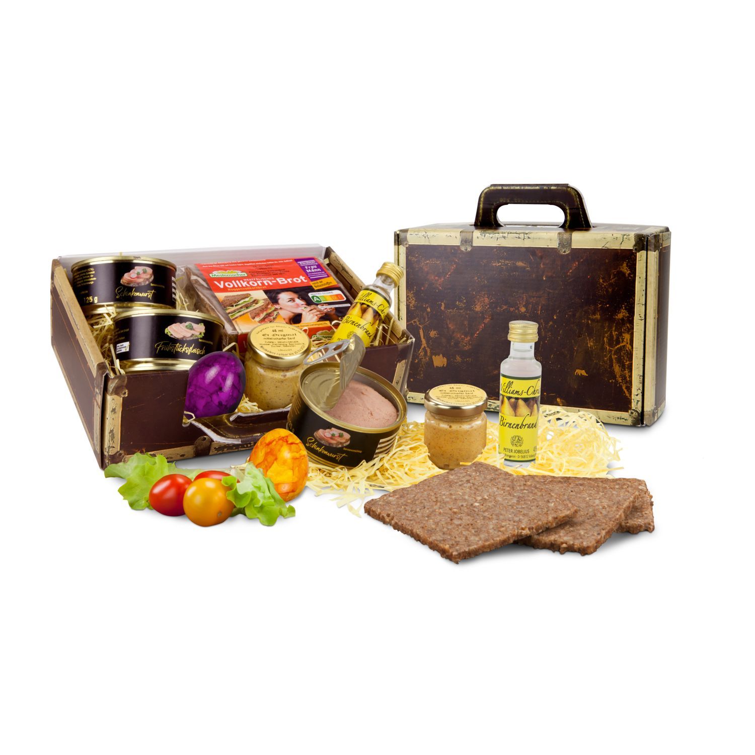 Werbeanbringung auf der Verpackung des Präsents (max. 3 x 1,5 cm)