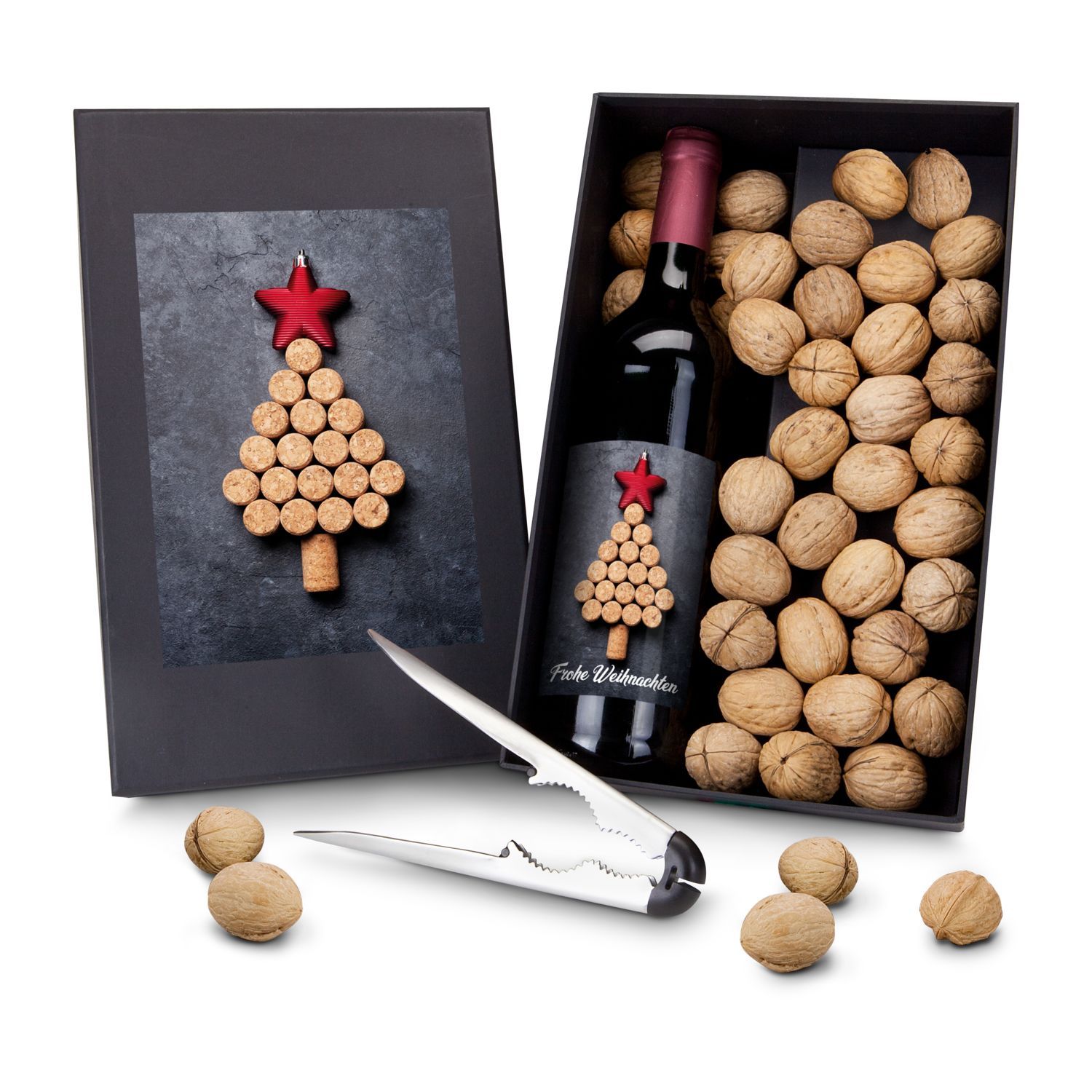 Werbeanbringung an der Verpackung des Präsents (max. 14,8 x 20 cm)