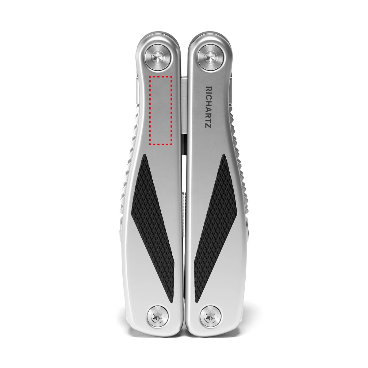 Auf dem Griff Rückseite links (0,7 x 2,5 cm)