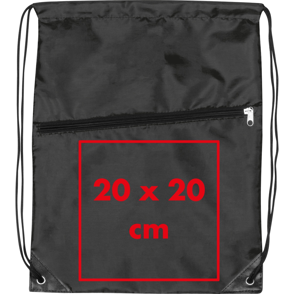 Auf der Vorderseite (20 x 20 cm)