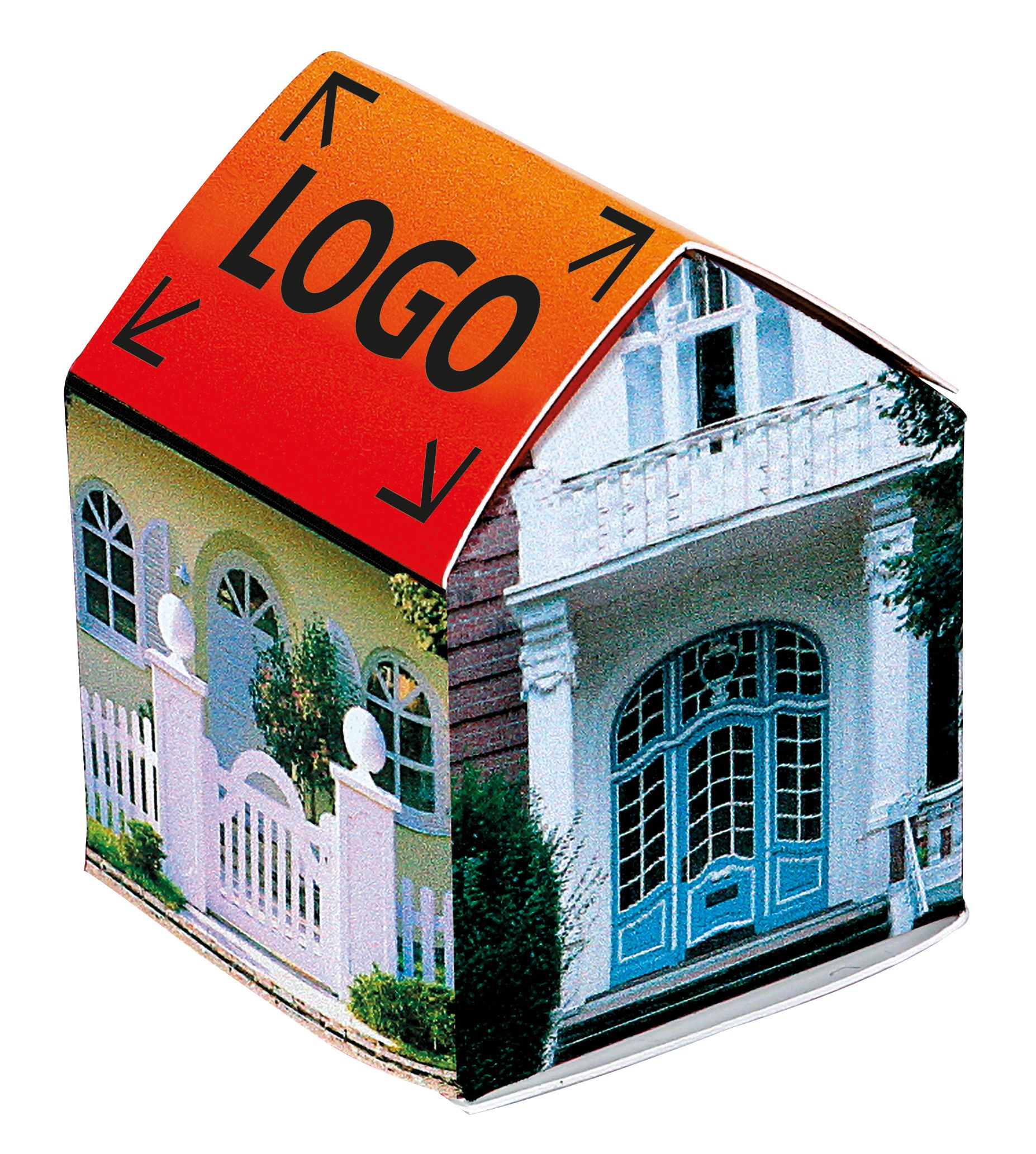 auf die Würfelpackung (5,0 x 5,0 x 6,0 cm)