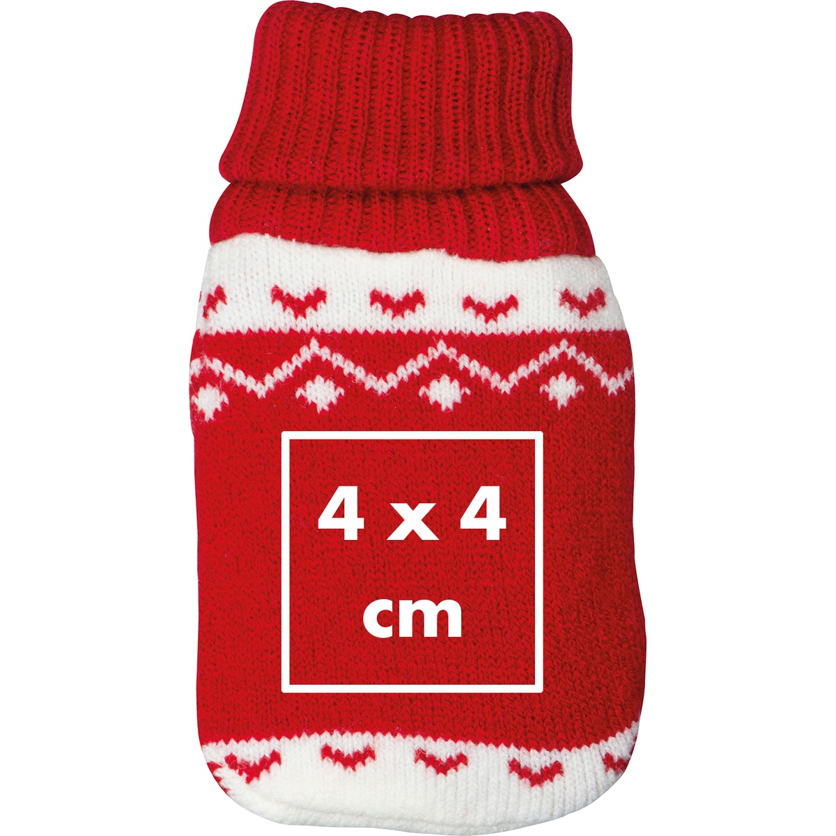 Auf der Hülle (4 x 4 cm)