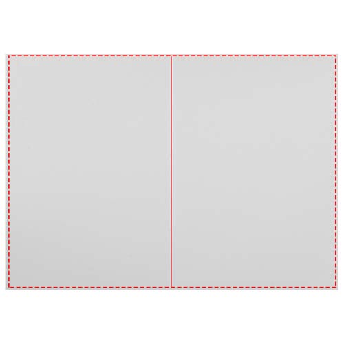 Außenseite der Karte - Hochformat (296 x 210 mm)