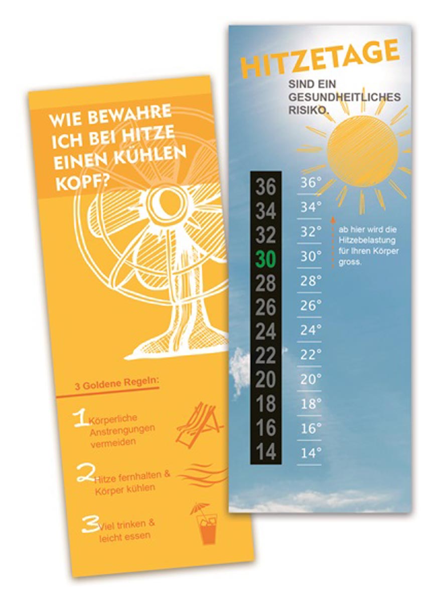 Beidseitig (6 x 16 cm )