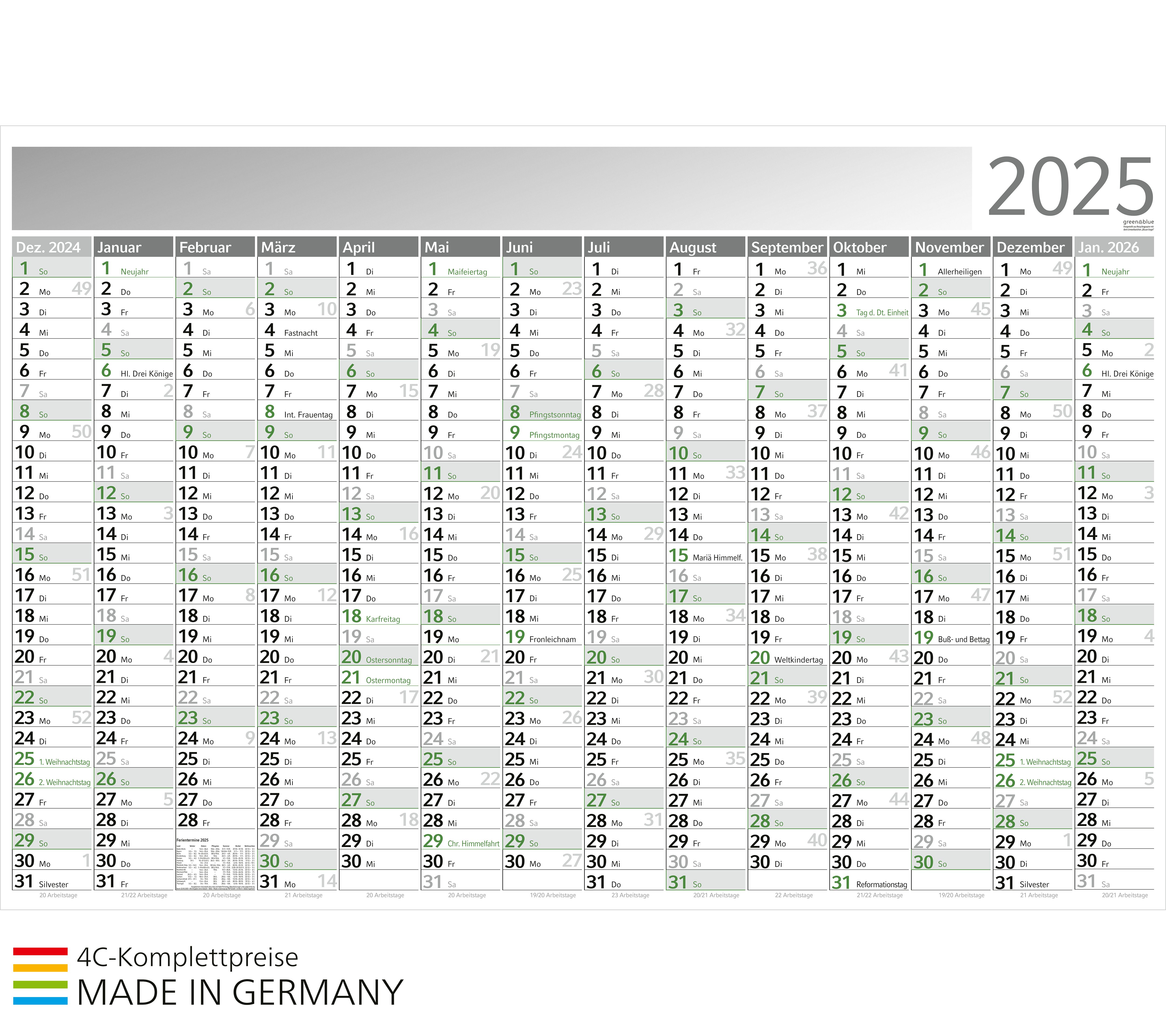 am Kopf links (80,0 x 8,0 cm)