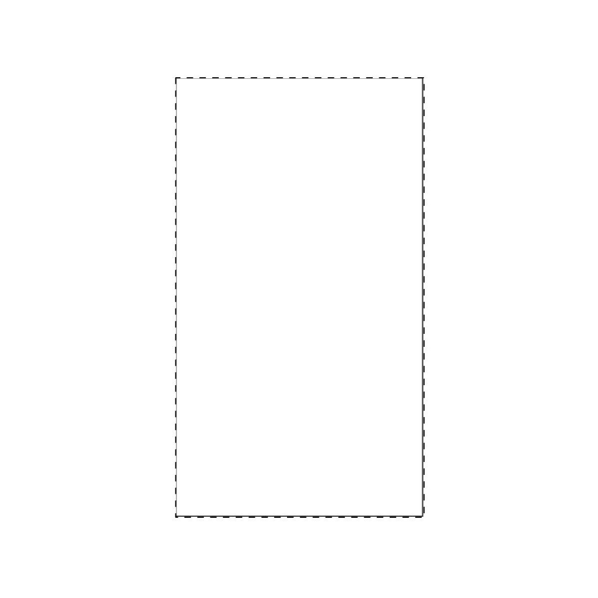 Vorderseite (7,5 x 13,3 cm)