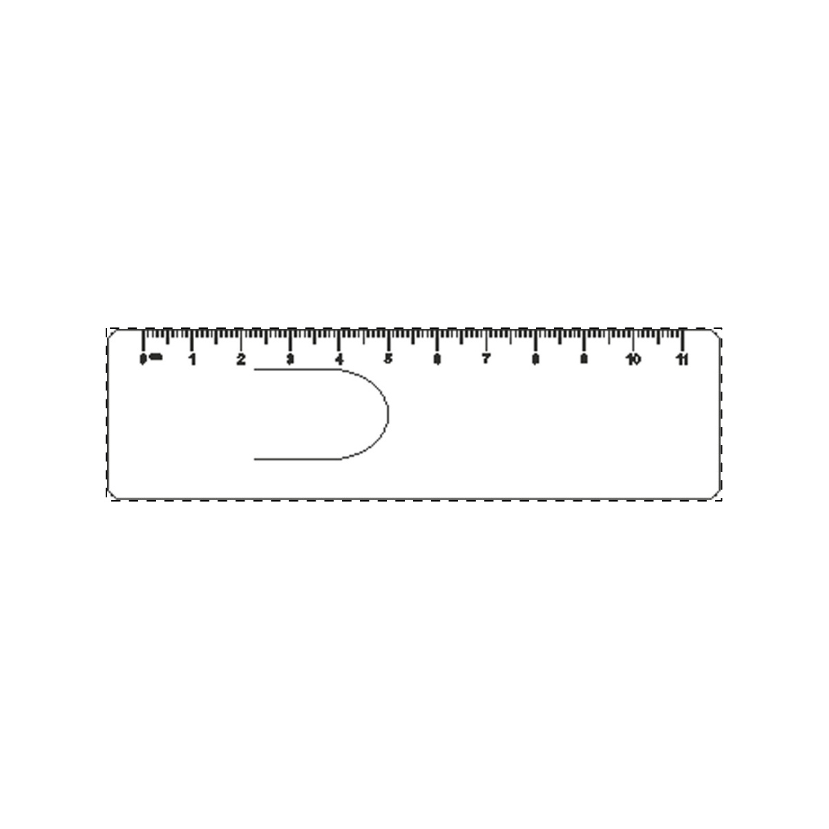 Vorderseite (12,5 x 3,5 cm)