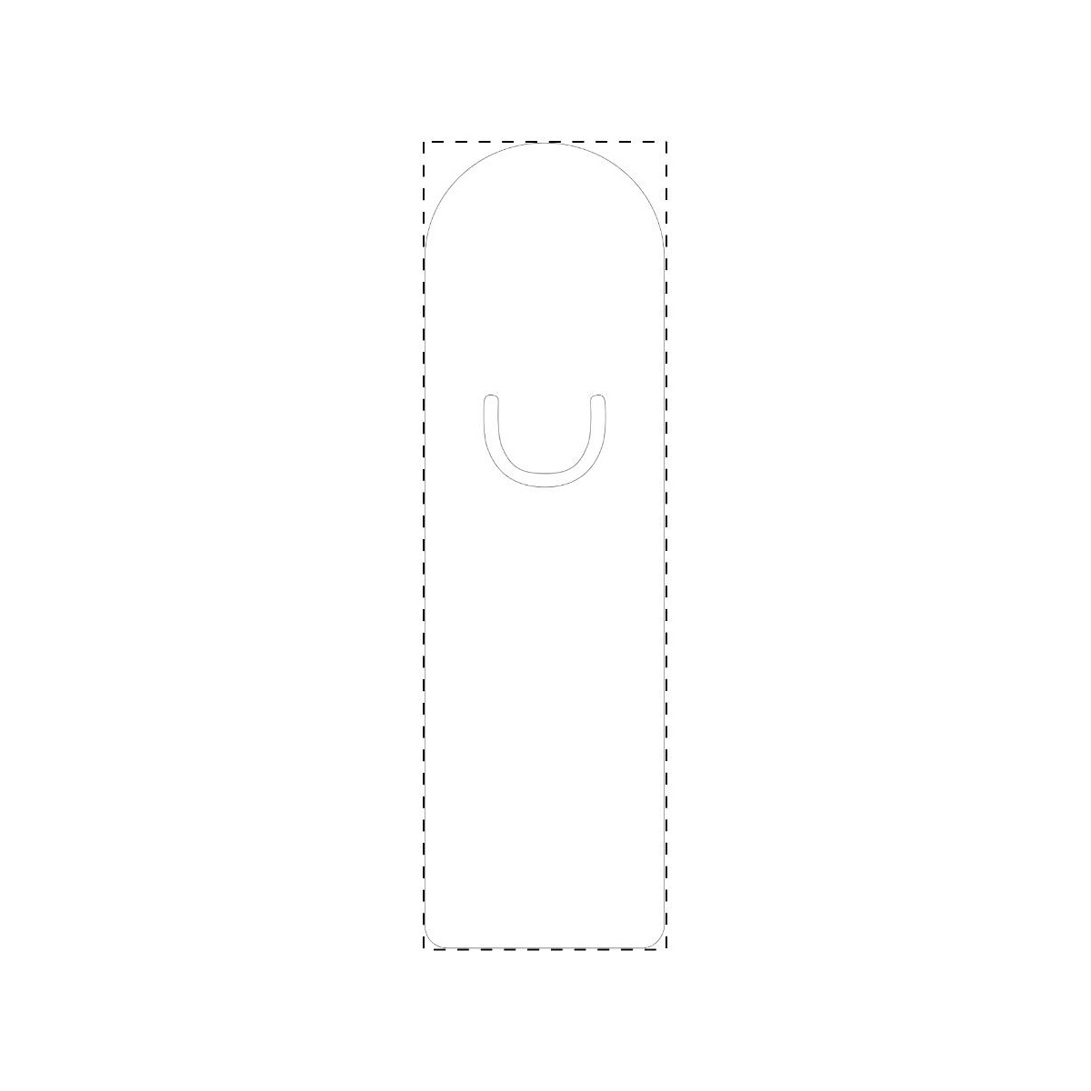 Vorderseite Umschlag (5,2 x 17,5 cm)