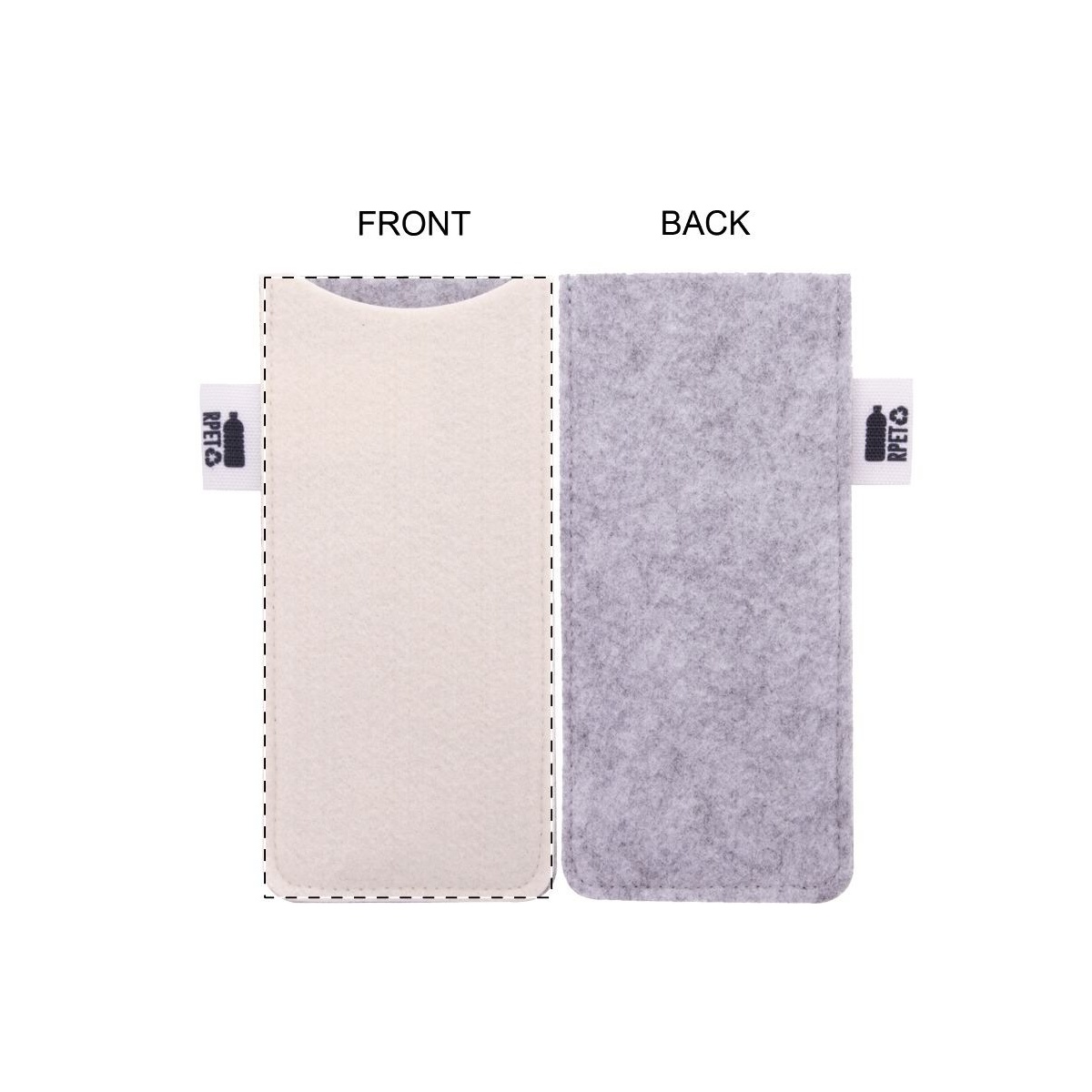 Vorderseite (8 x 17 cm)