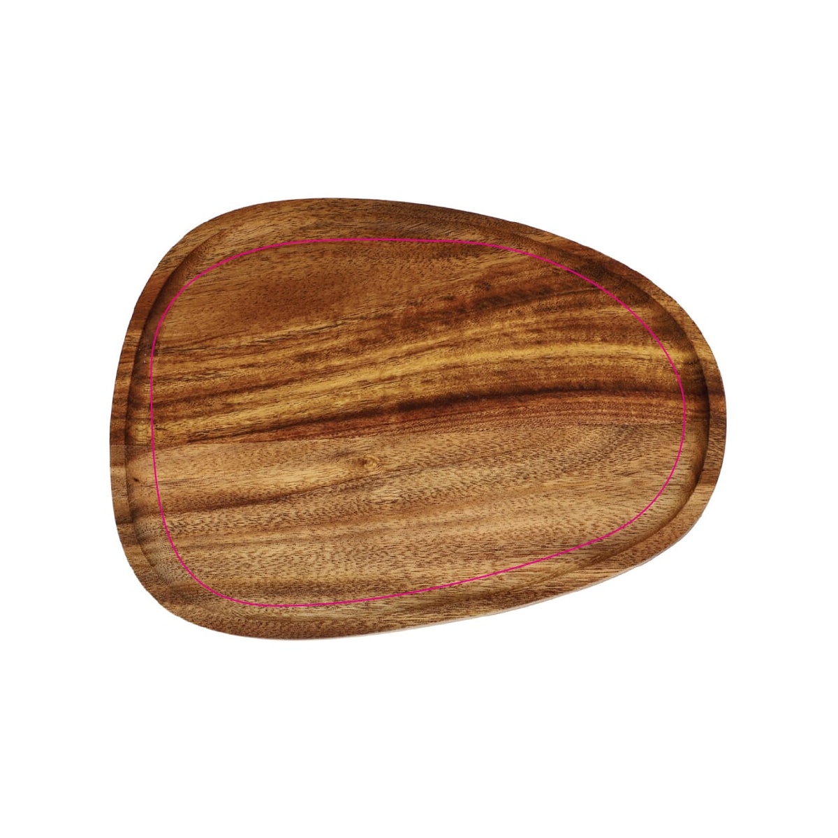 kleines Serviertablett (170 x 199 mm)