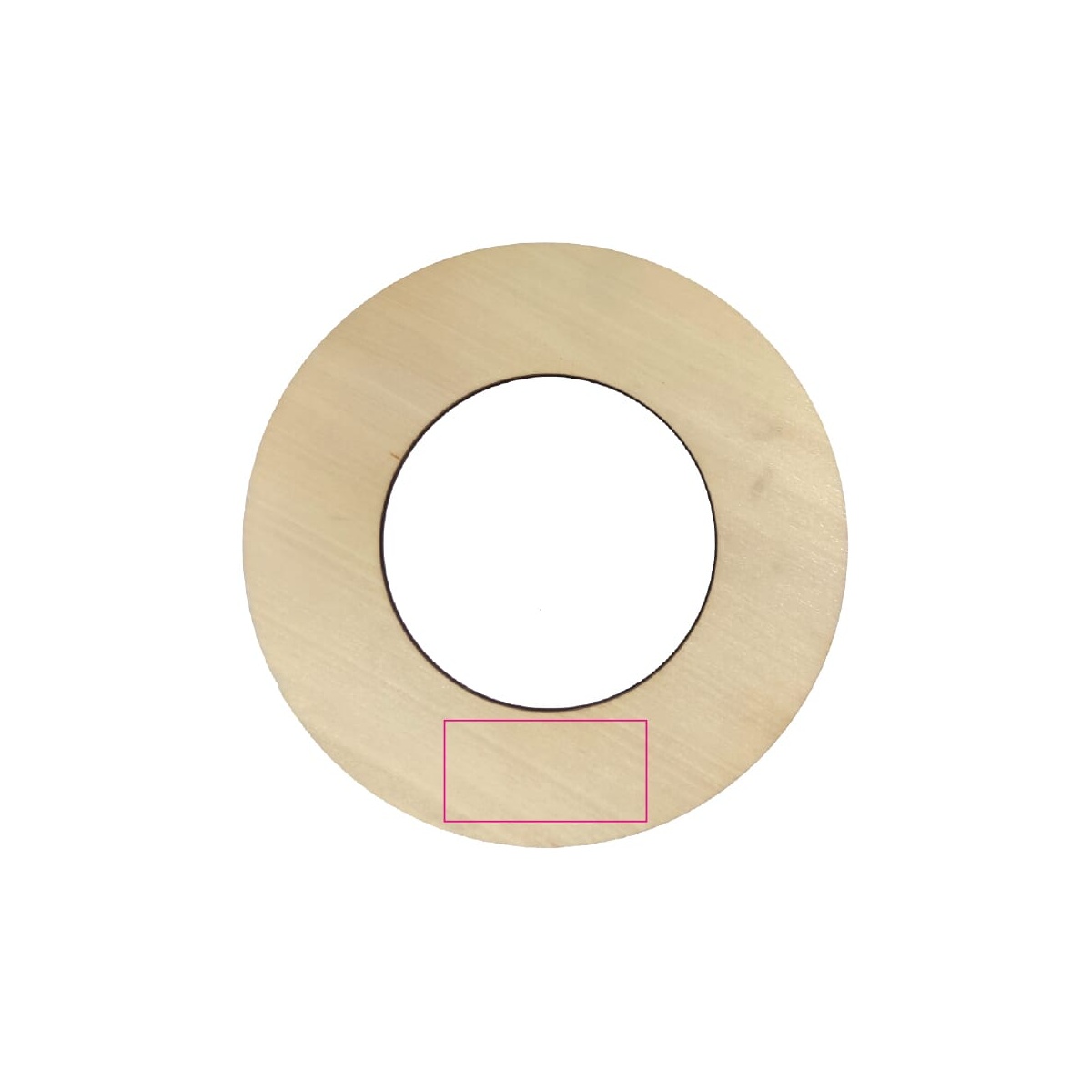 auf dem O (30 x 60 mm)