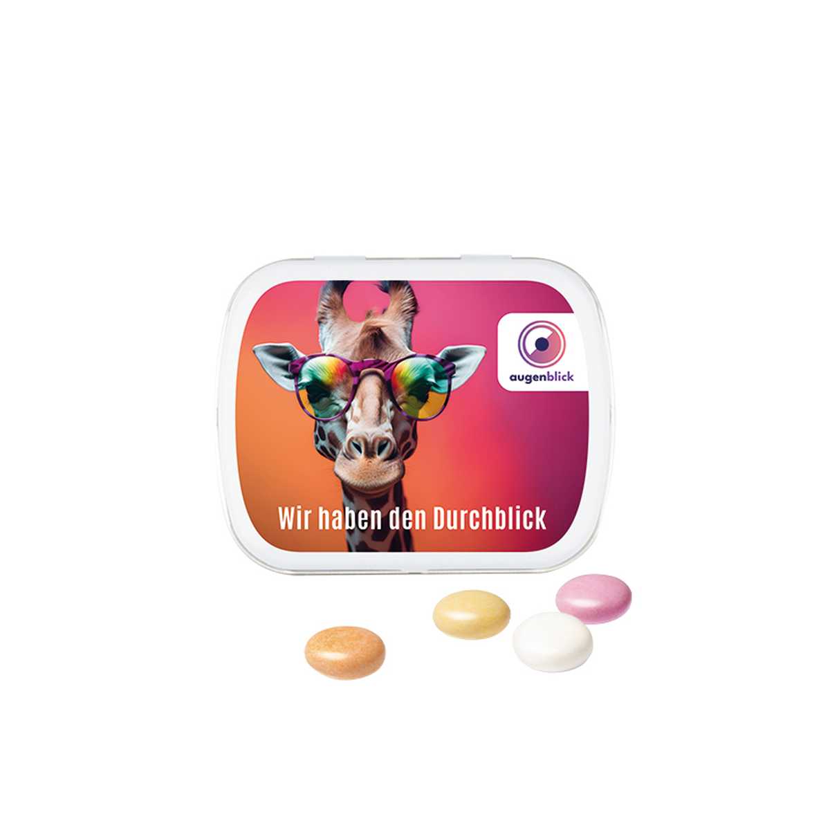 auf dem Artikel (ca. 6 x 5 x 1,8 cm)