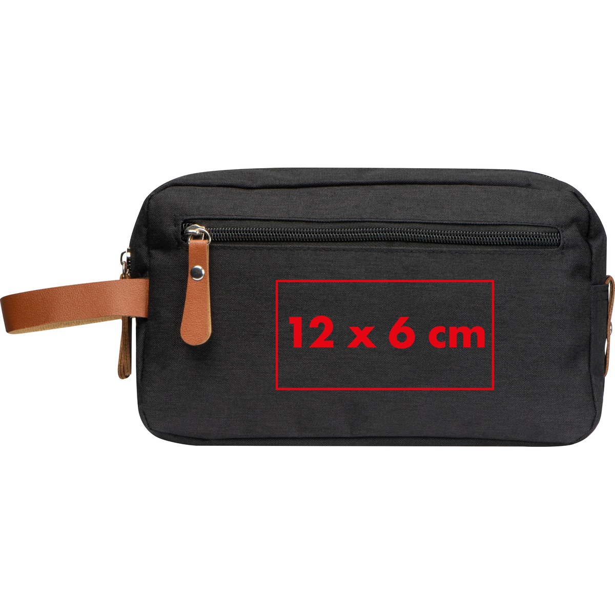 Auf der Vorderseite (12 x 6 cm)