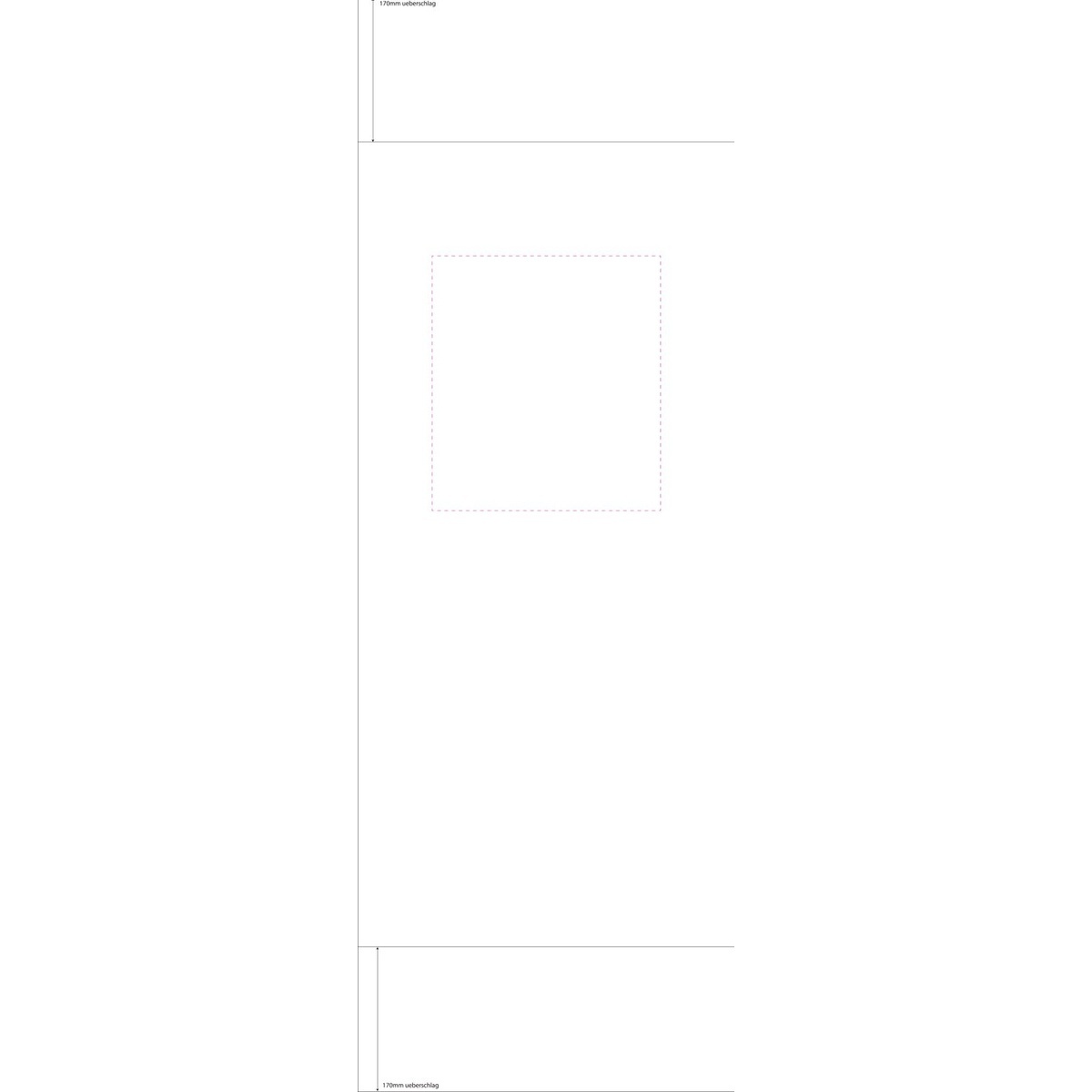 im oberen Drittel (300 x 270 mm)