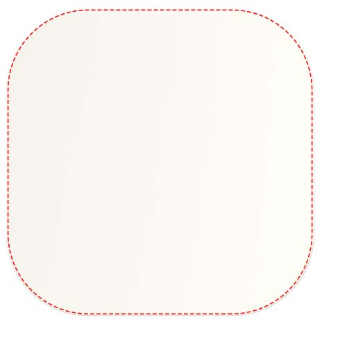 Oberseite ( 9,5 x 9,5 cm )