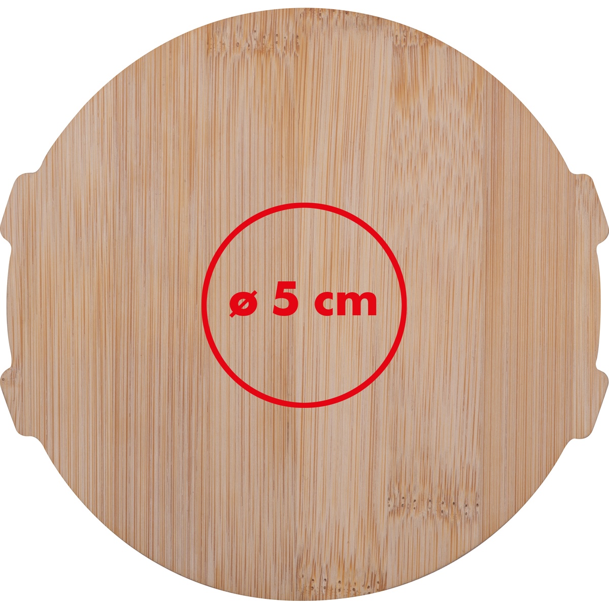 Auf dem Deckel (⌀ 5 cm)