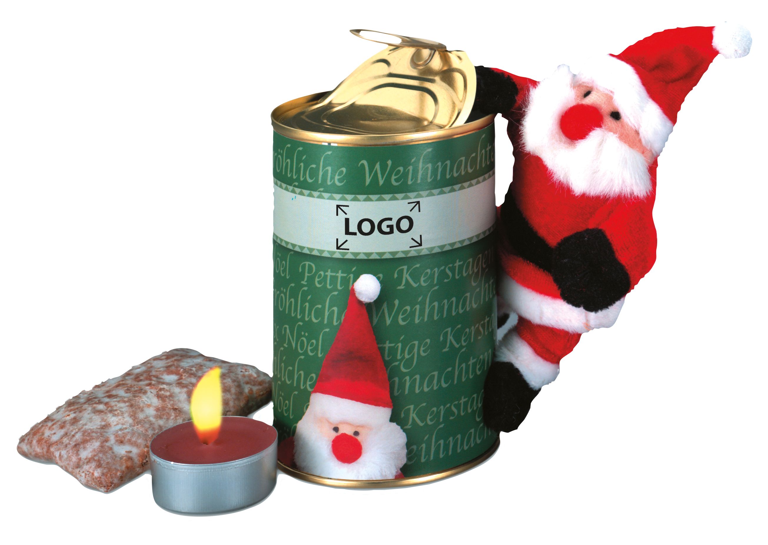 auf die Banderole (23,3 x 10,4 cm)