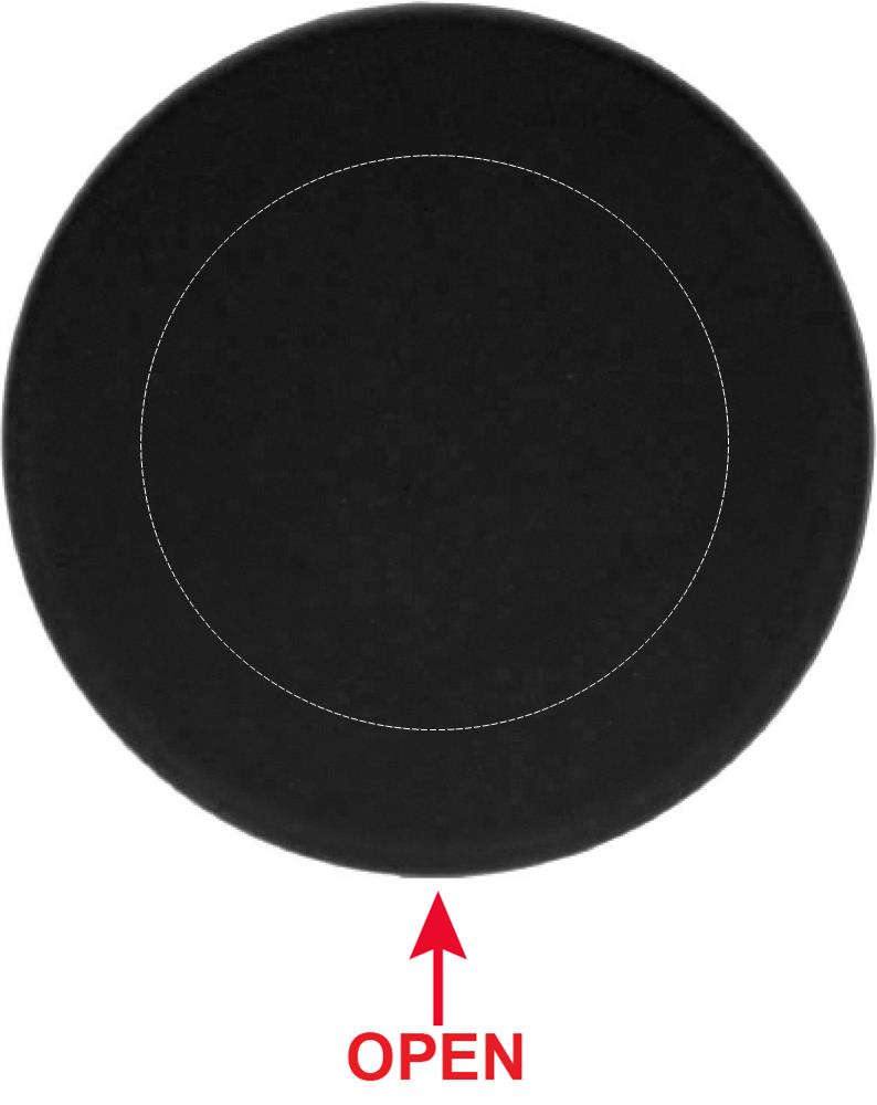 Oberseite (4,5 x 4,5 cm)