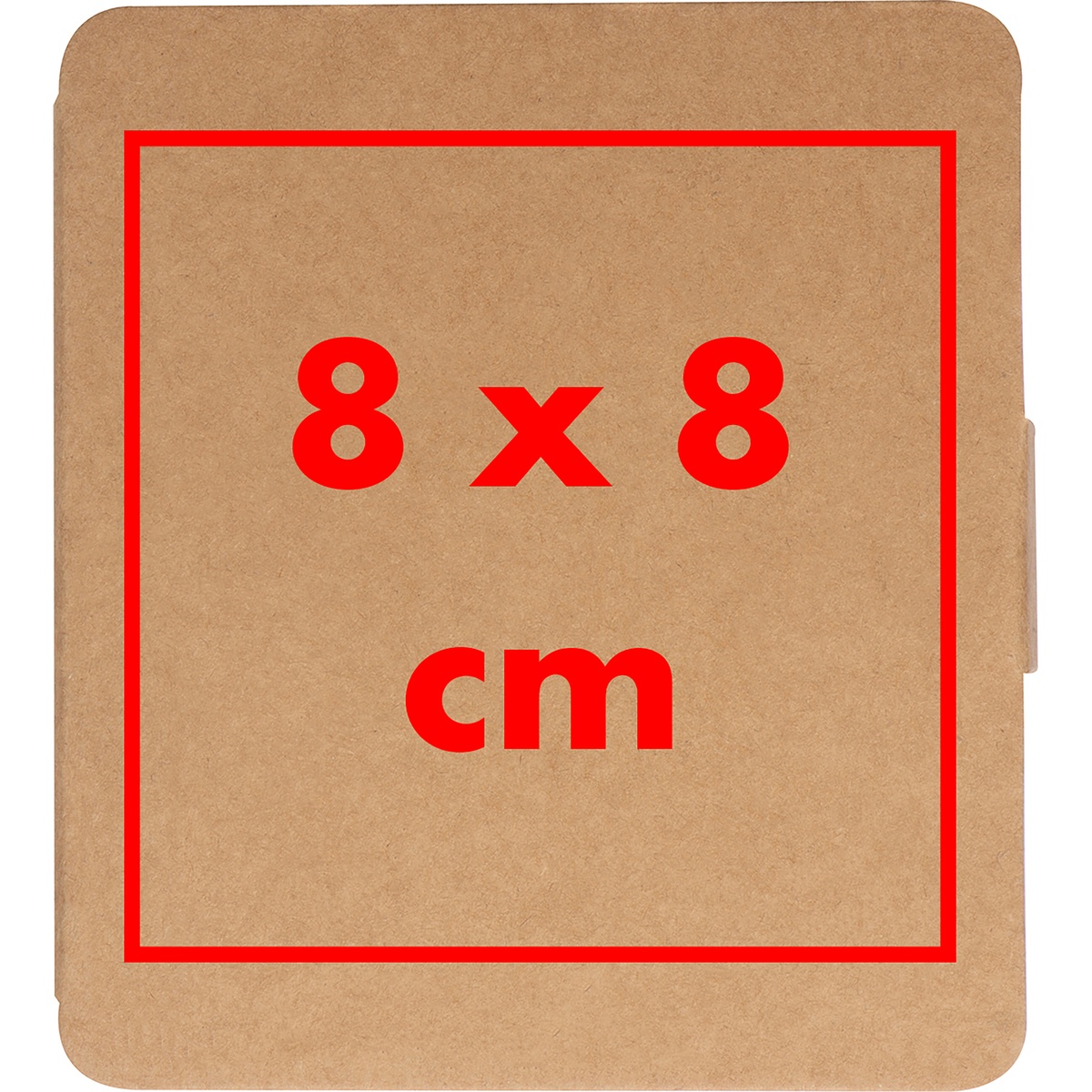 Auf dem Einband (8 x 8 cm)