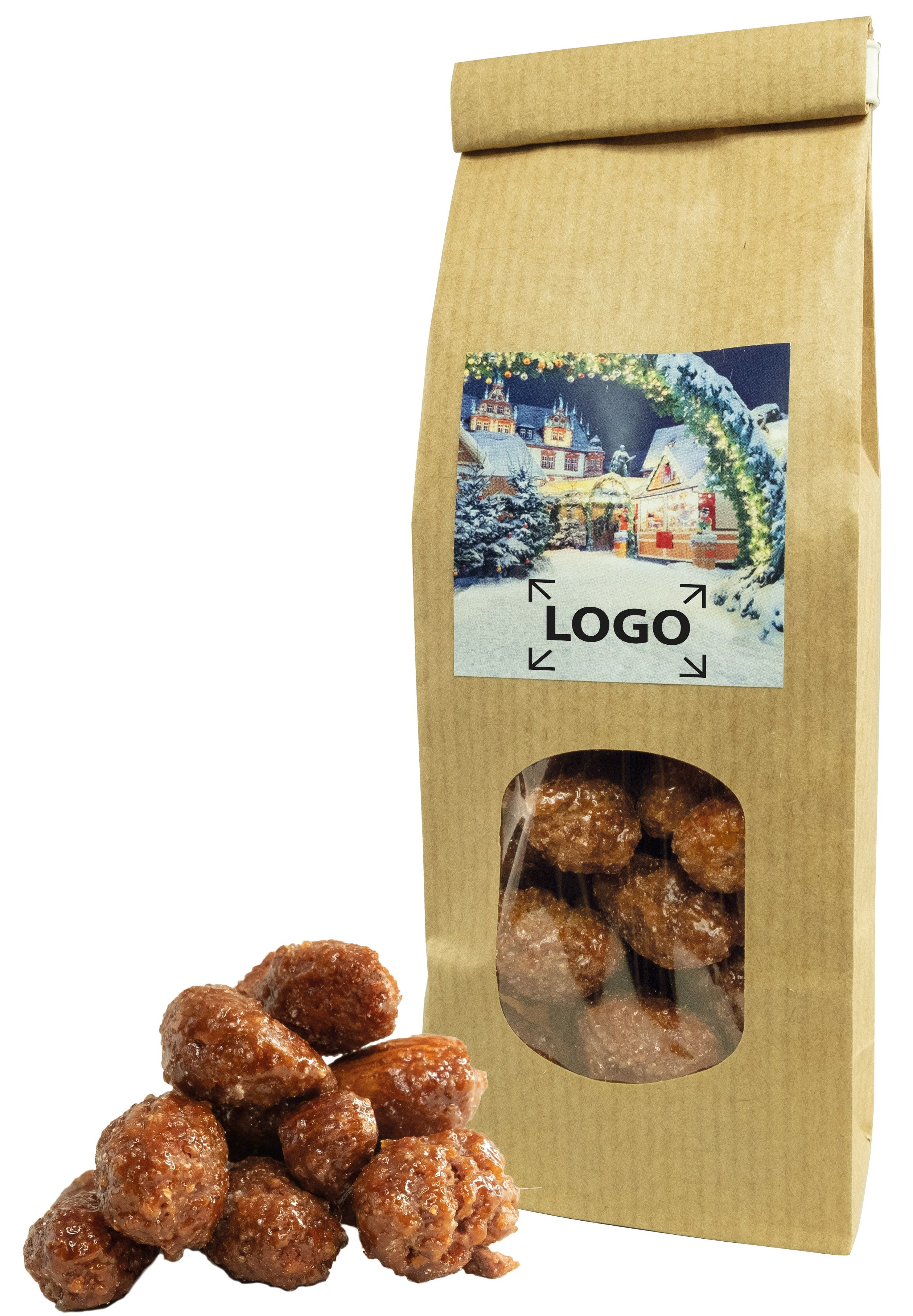 auf das Etikett (4,0 x 4,0 cm)