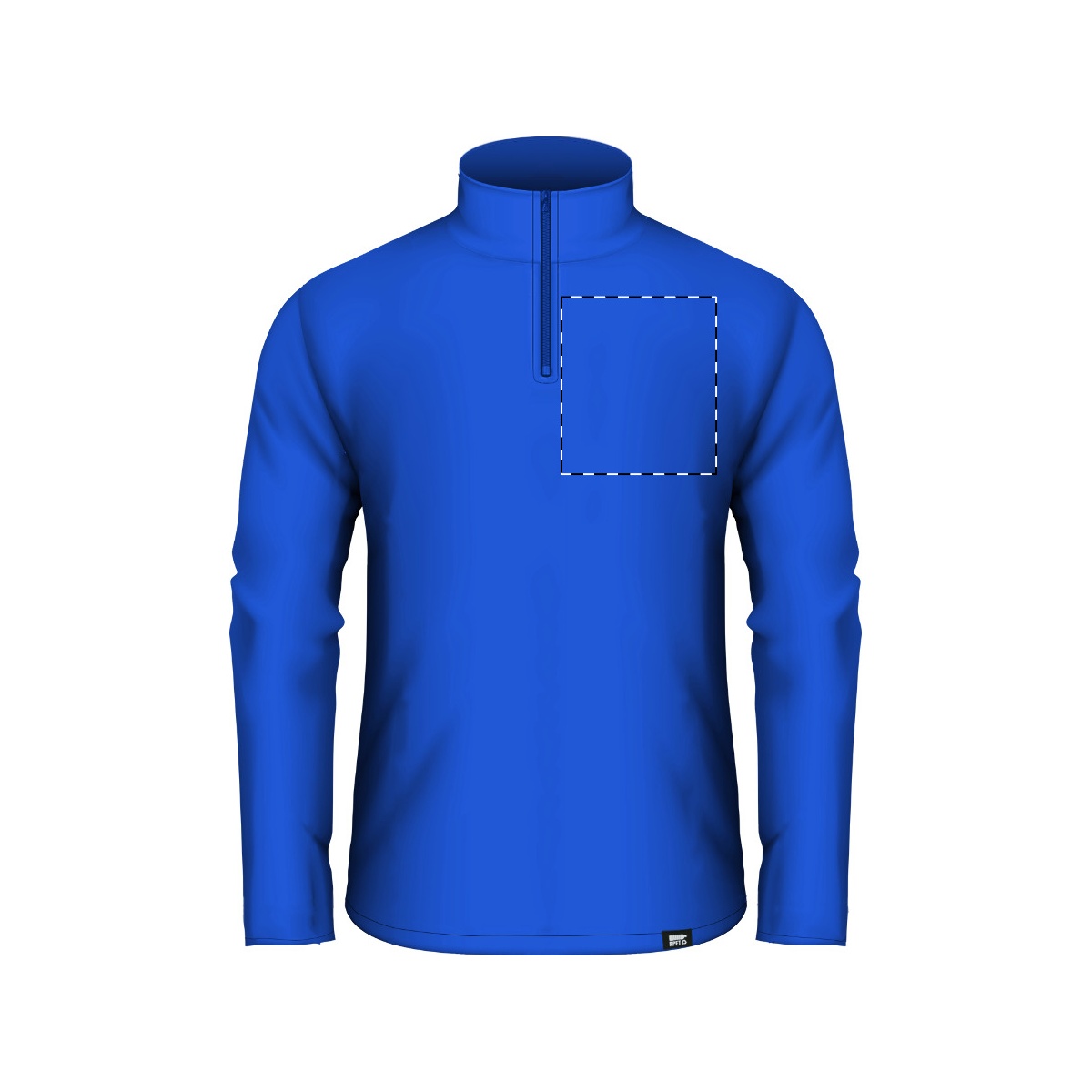 Linke Brust (120 x 120 mm)