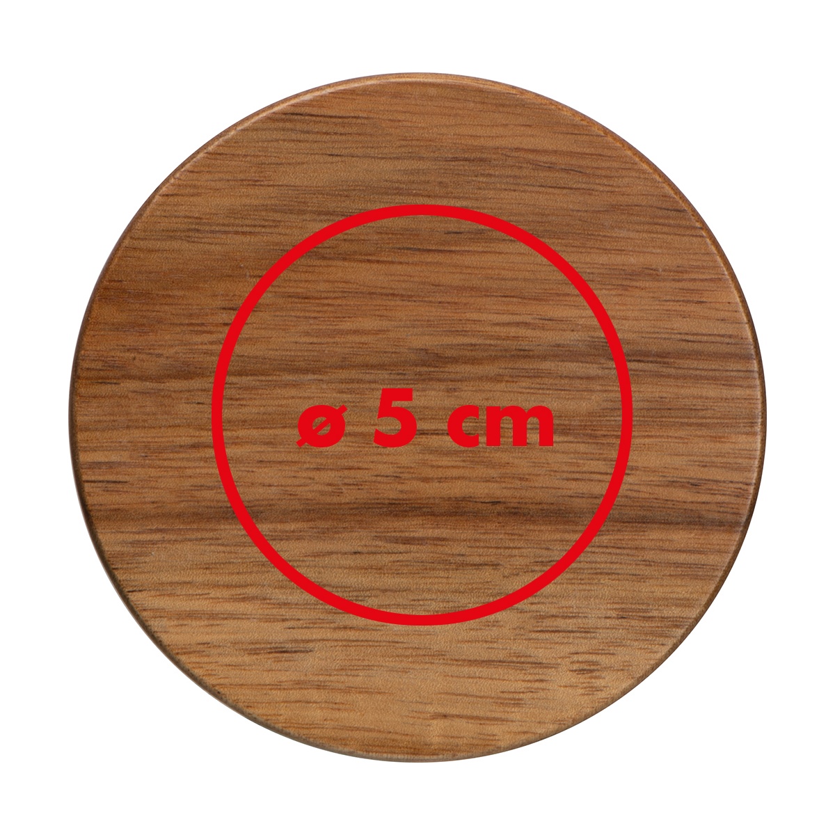 Auf dem Deckel (⌀ 5 cm)