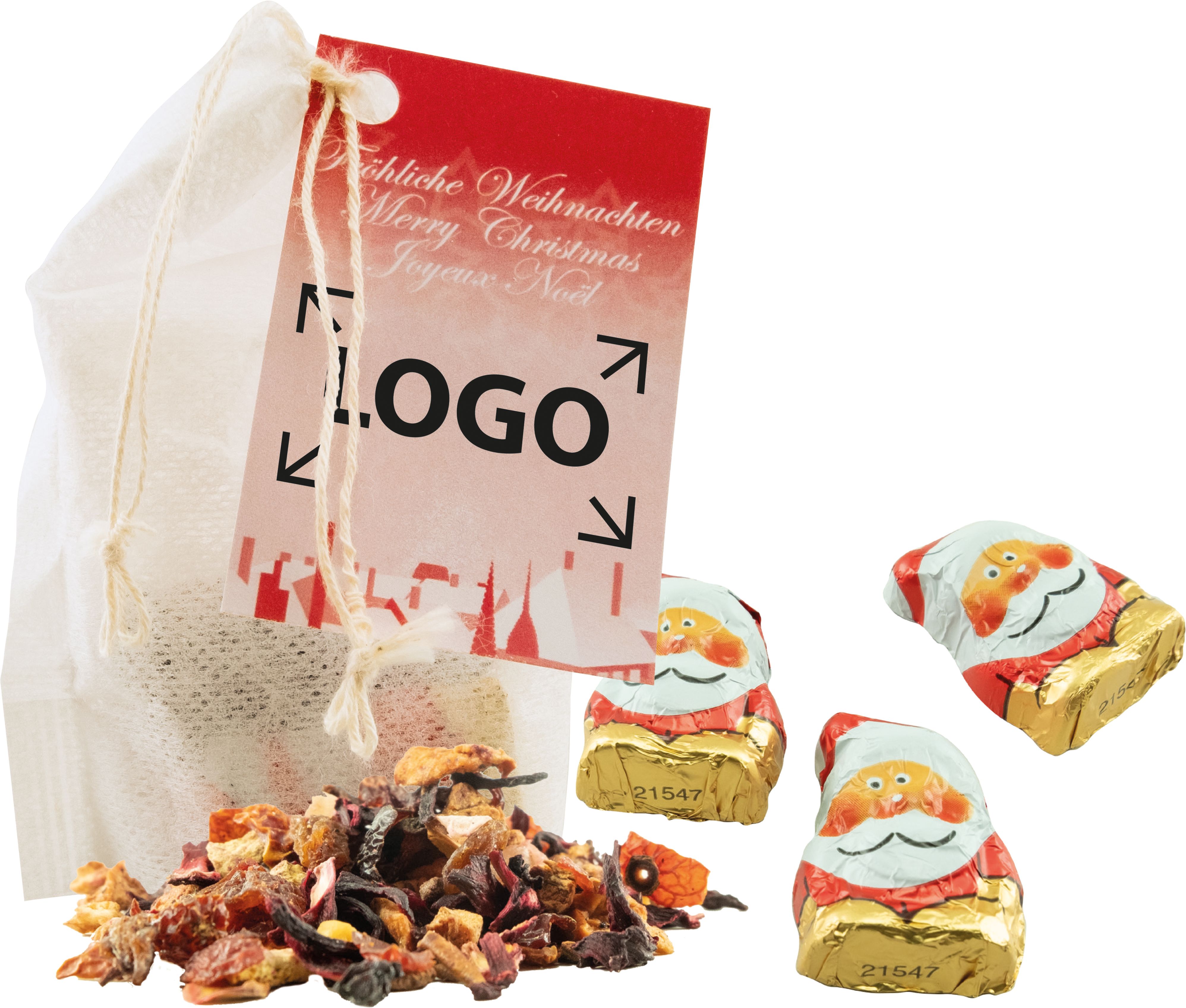 auf die Karte (4,0 x 6,0 cm)