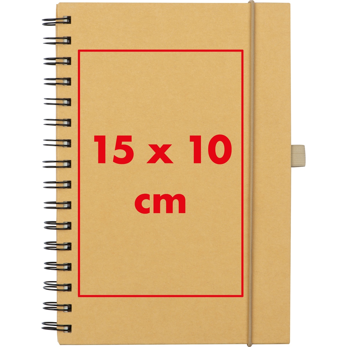 Auf dem Einband (15 x 10 cm)