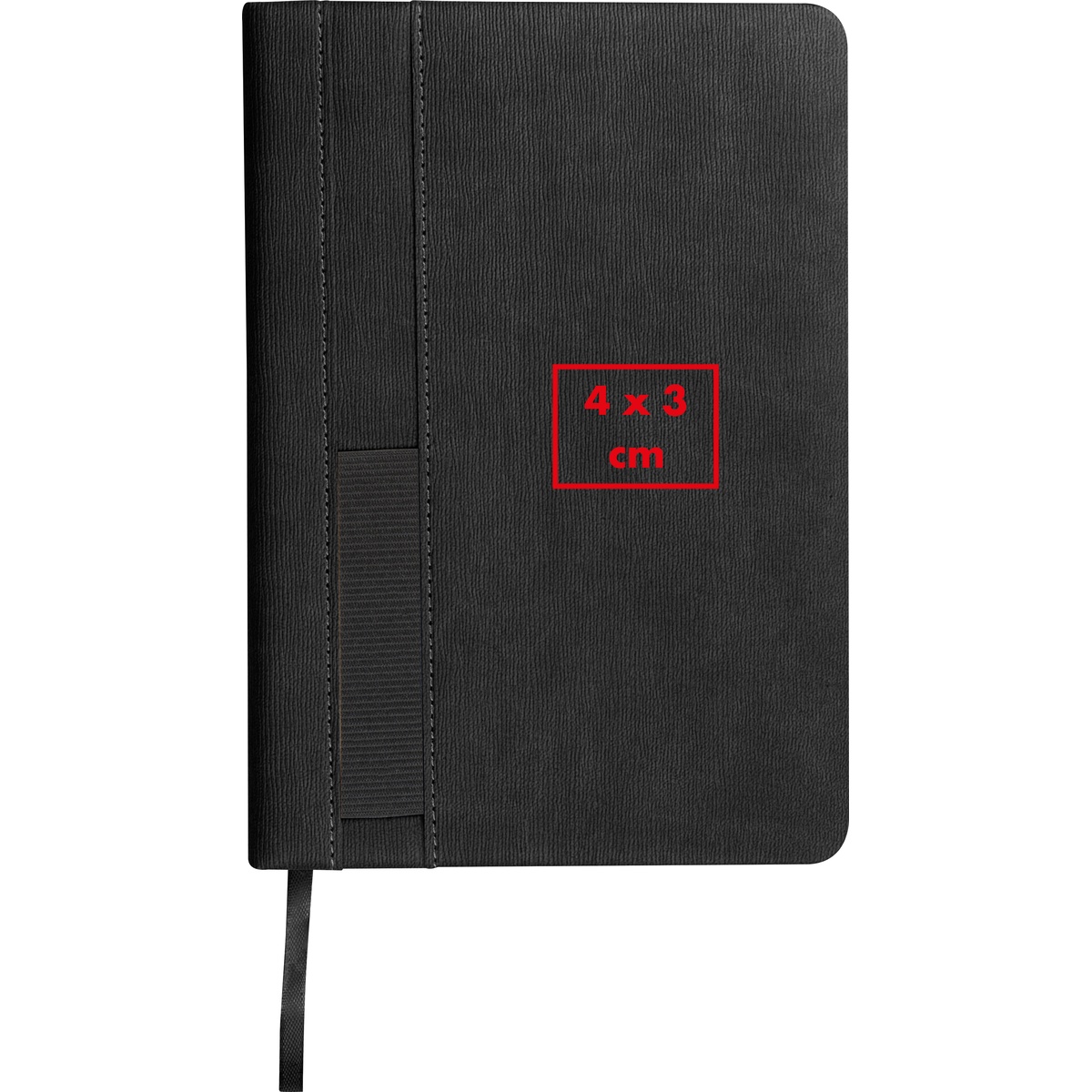 Auf das Buch (4 x 3 cm)