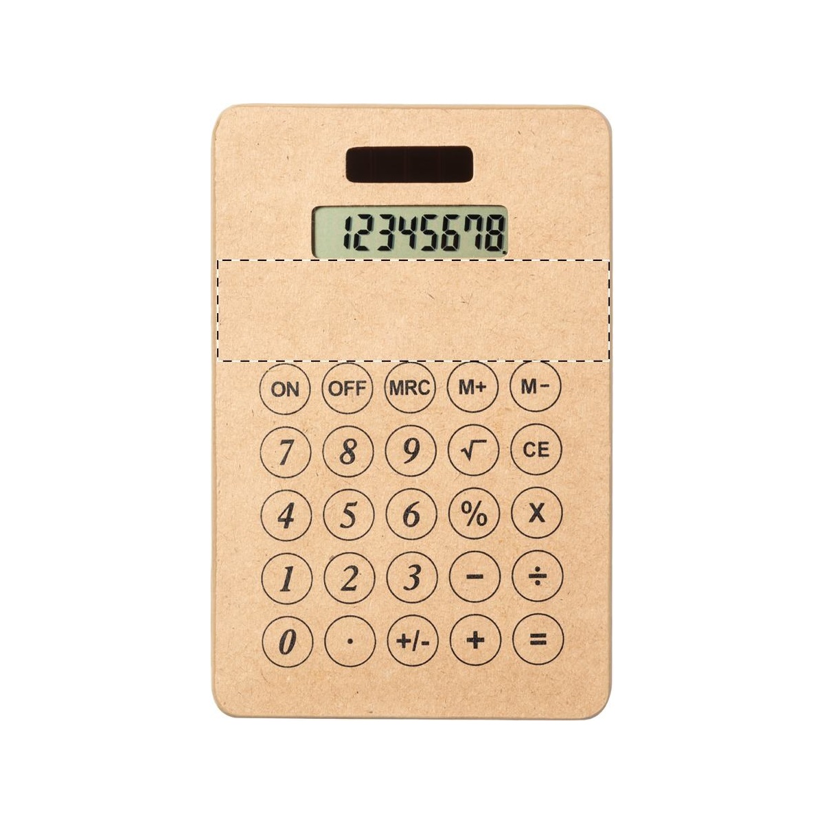 Unter Display (7 x 1,5 cm)