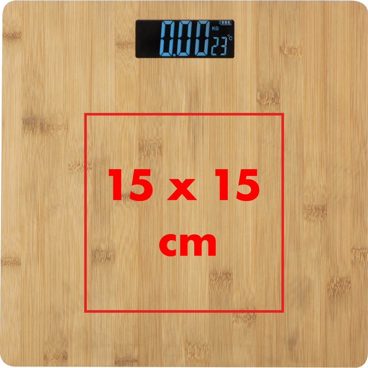 Auf der Vorderseite (15 x 15 cm)