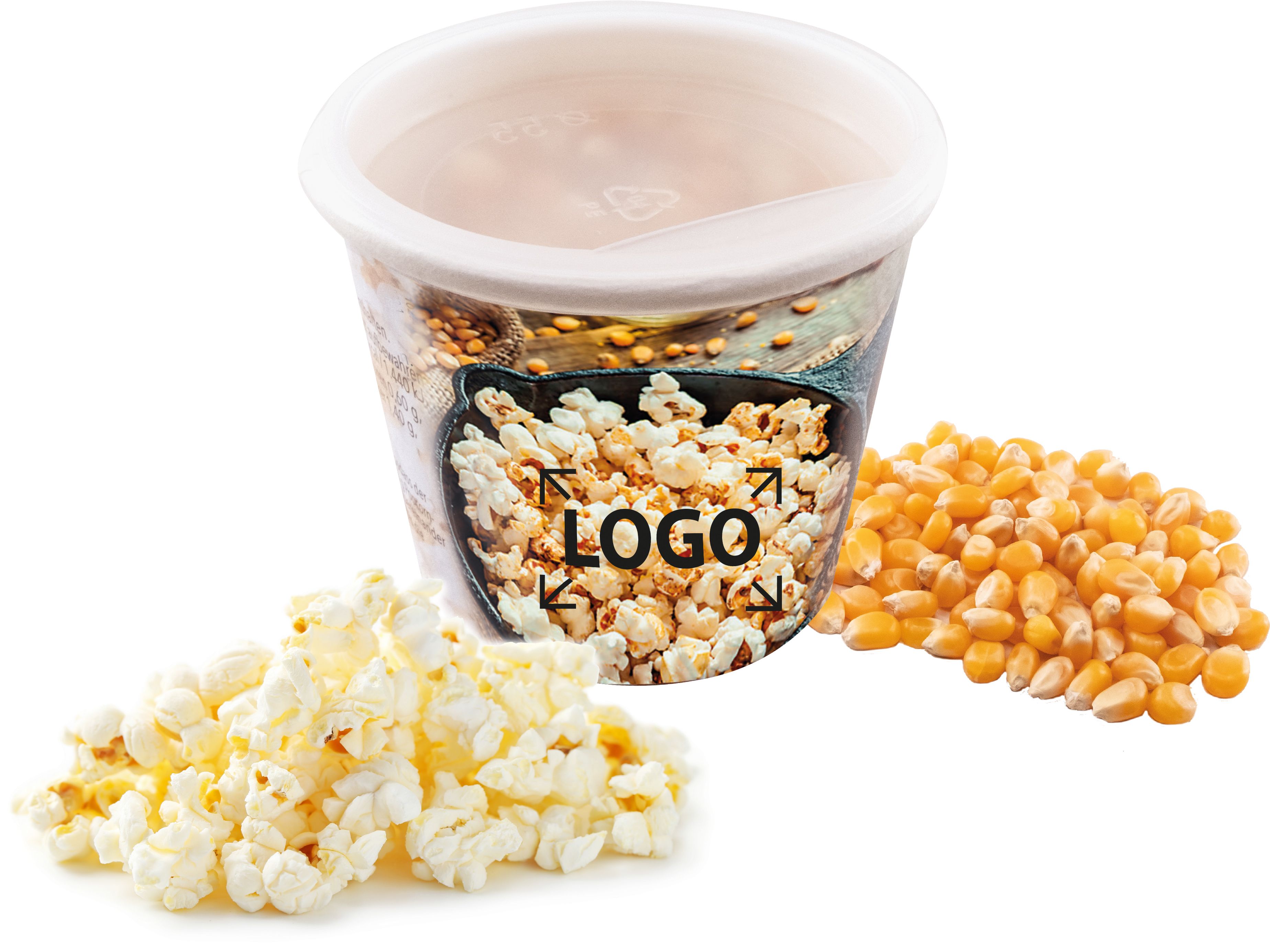 auf die Banderole (17,0 x 4,5 cm)