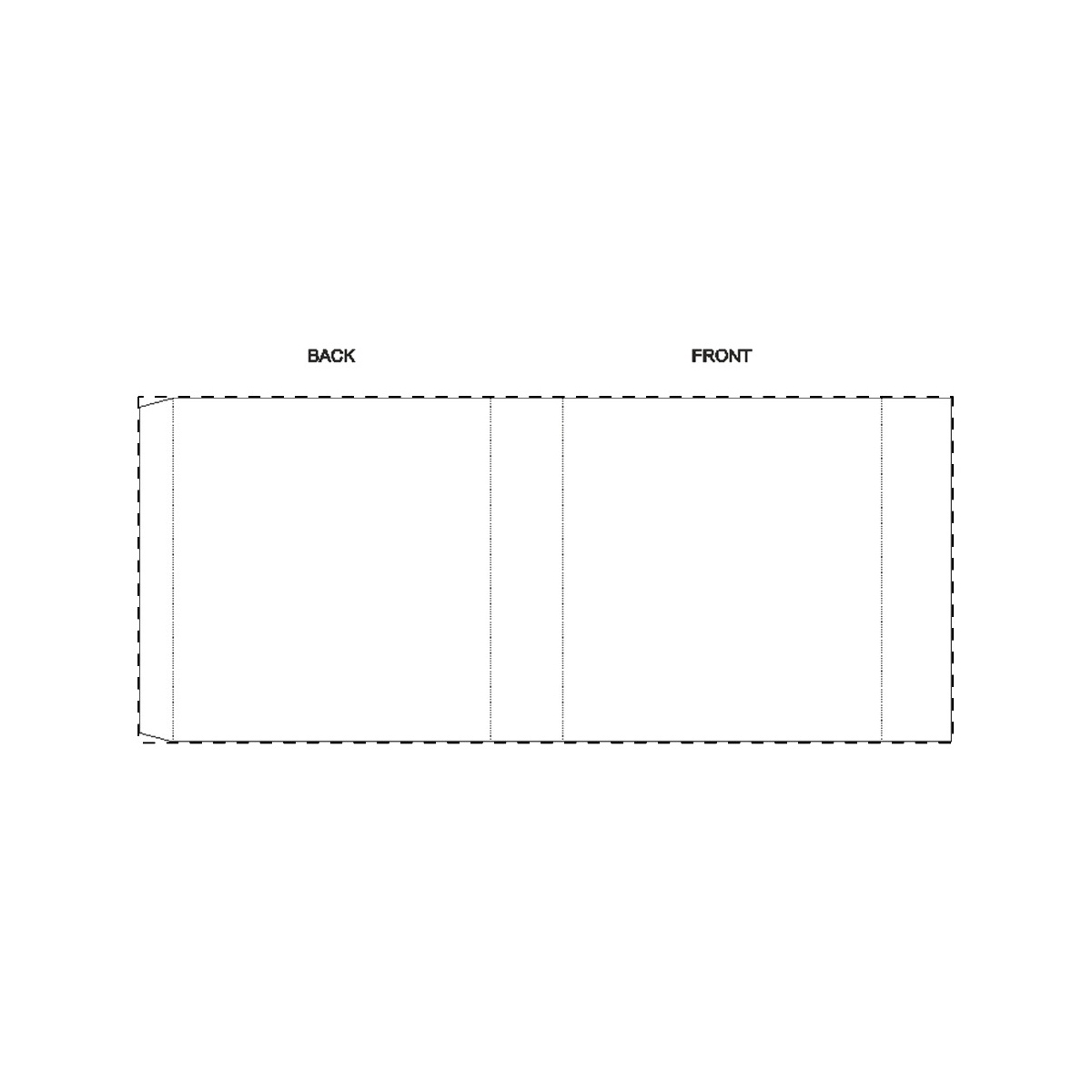 Maßgefertigte Papierbanderole (239 x 101 mm)
