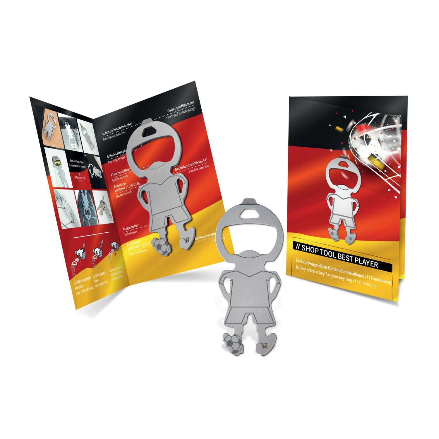 Anbringung KeyRefinder Code (max. 1,5 x 1,7 cm)