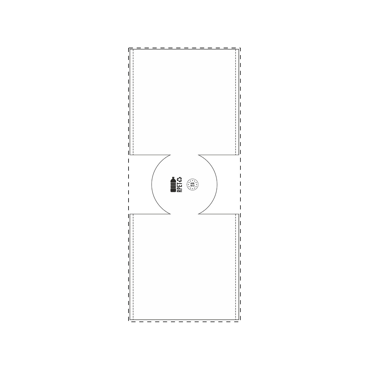 Komplette Oberfläche (103 x 256 mm)