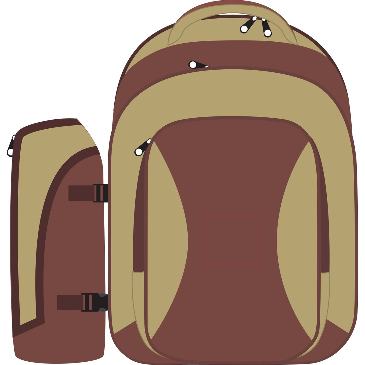 auf Vortasche (60 x 70 mm)