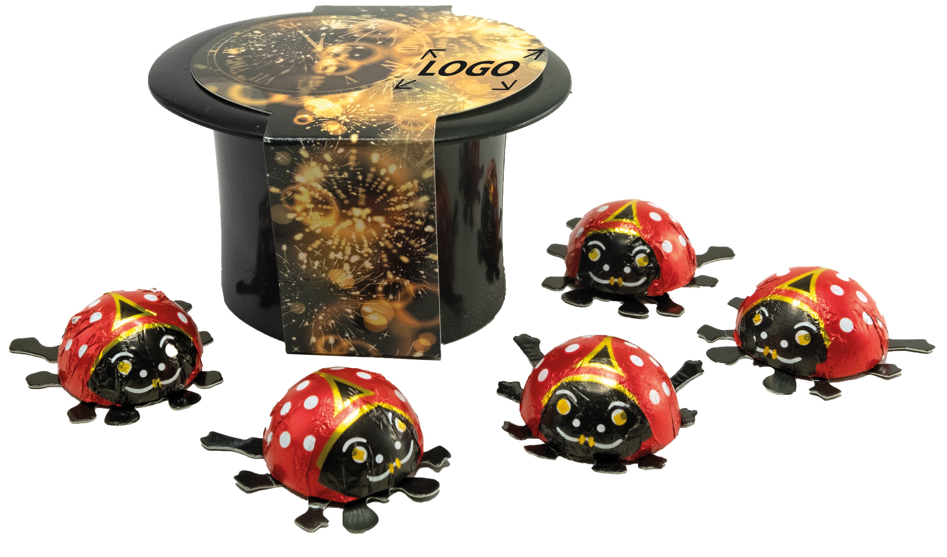 auf die Banderole (7,0 x 25,1 cm)