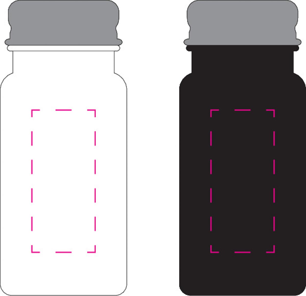 eine Seite mittig (2,6x4,5 cm)