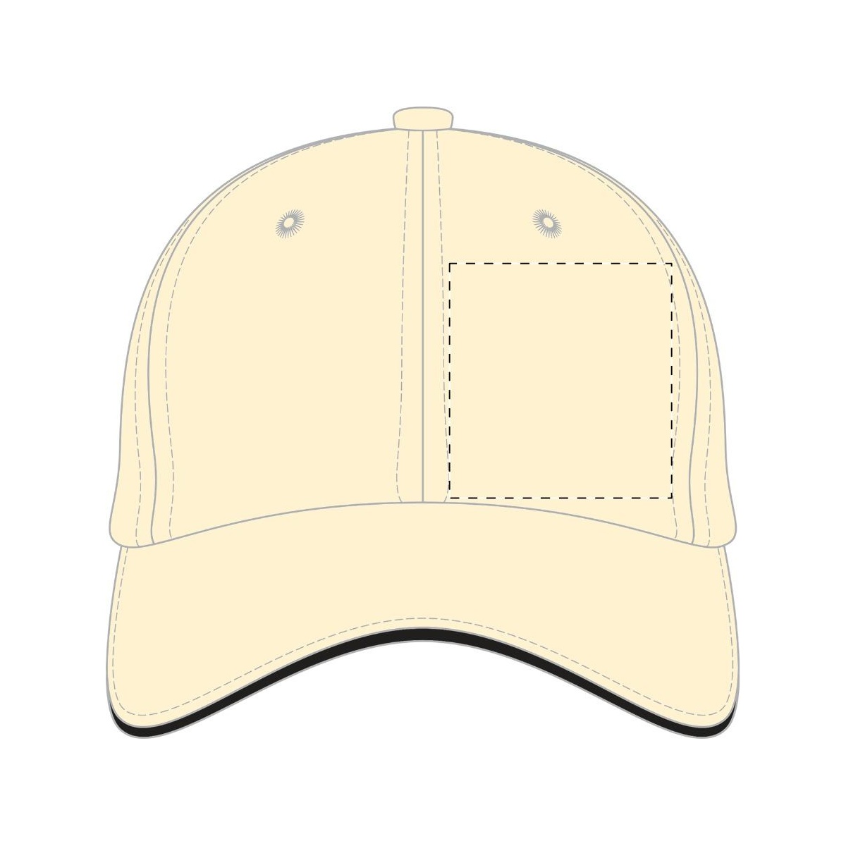 Front - links (6 x 5,5 cm)