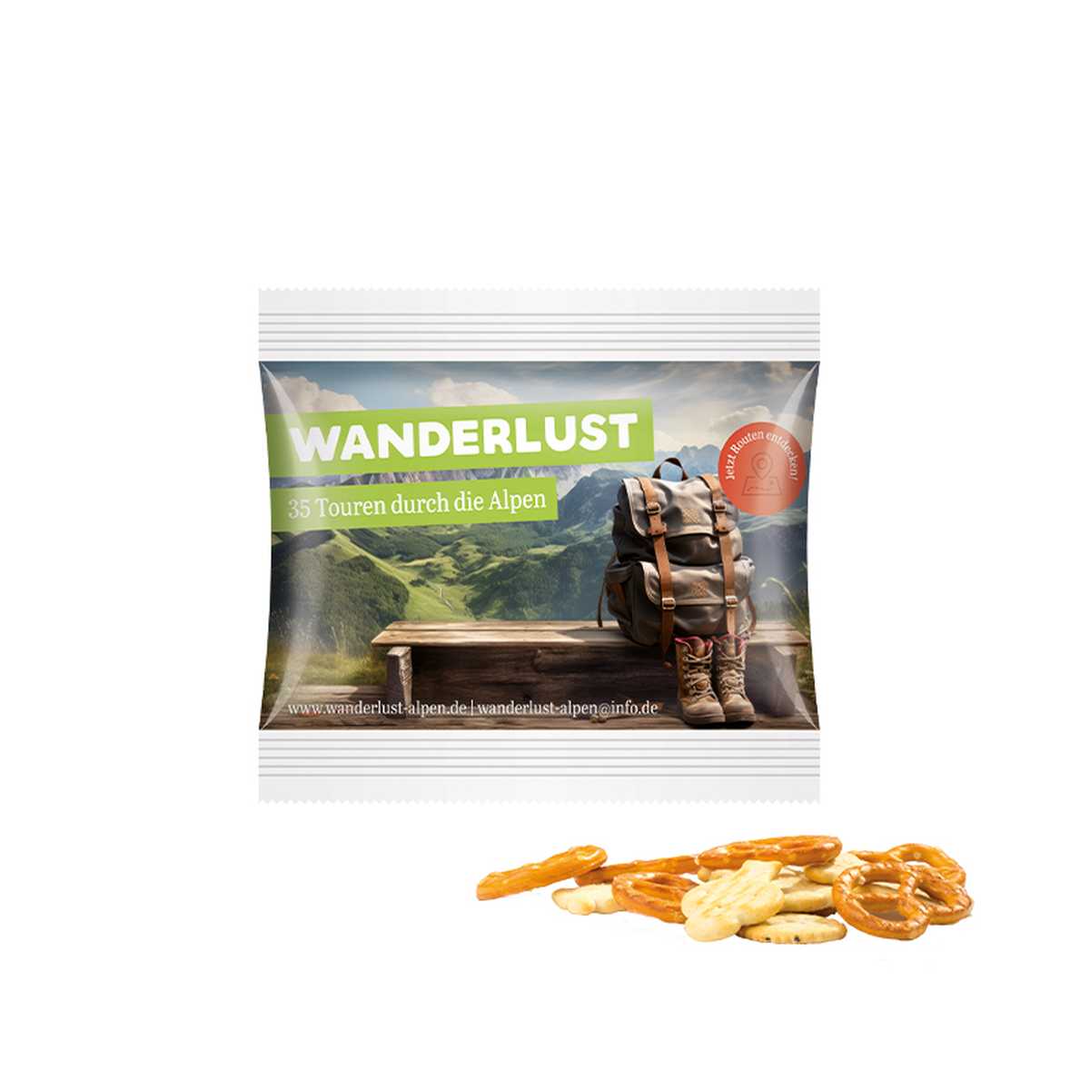 auf dem Artikel (ca. 12 x 10,5 cm)