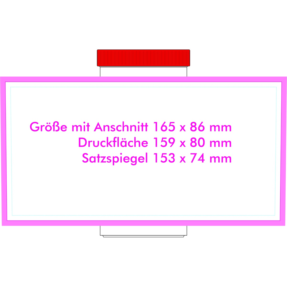 rundum (15,9 x 8 cm)