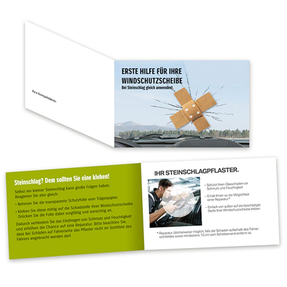 Beidseitig (17.2 x 5.5 cm)