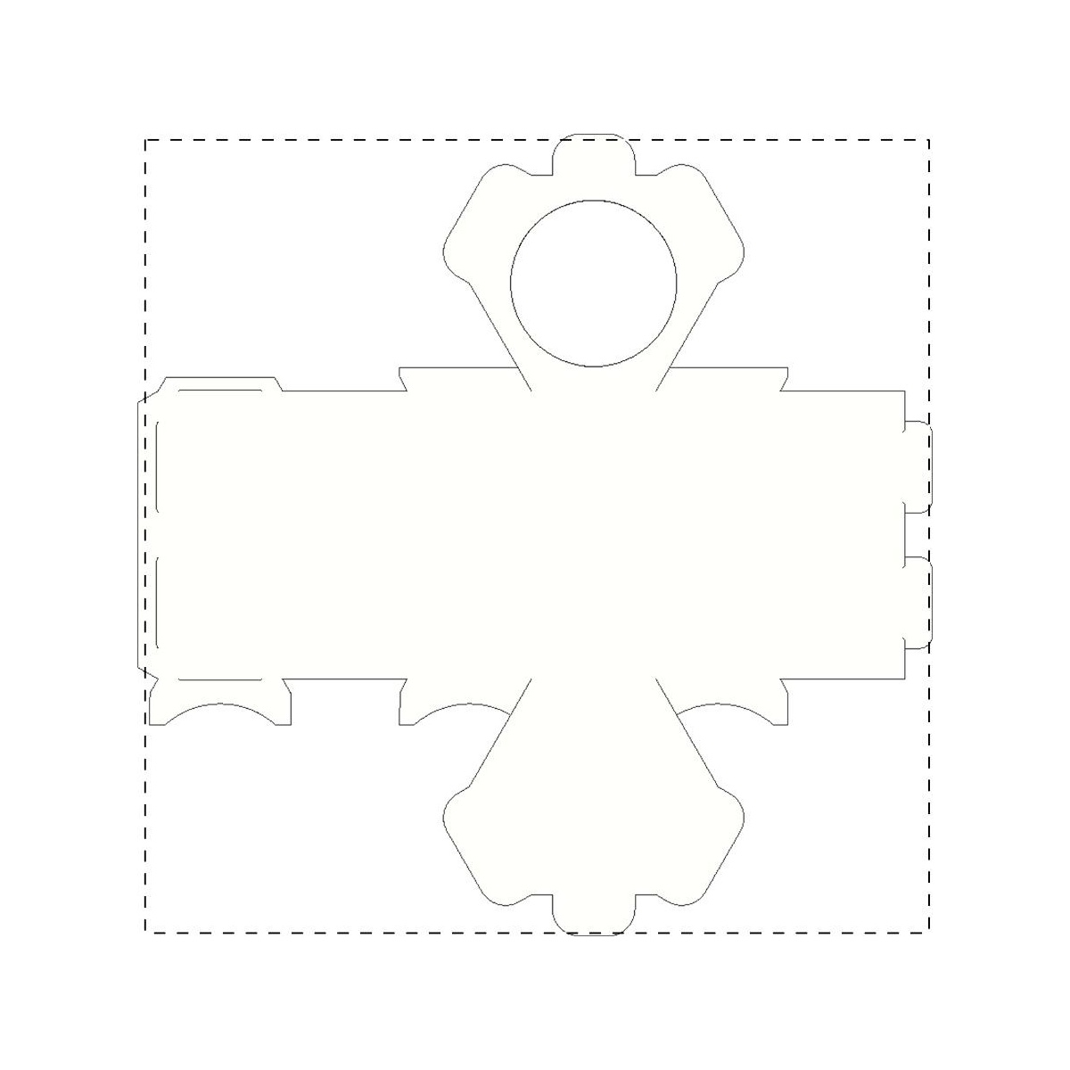 Komplette Oberfläche (30 x 13 cm)